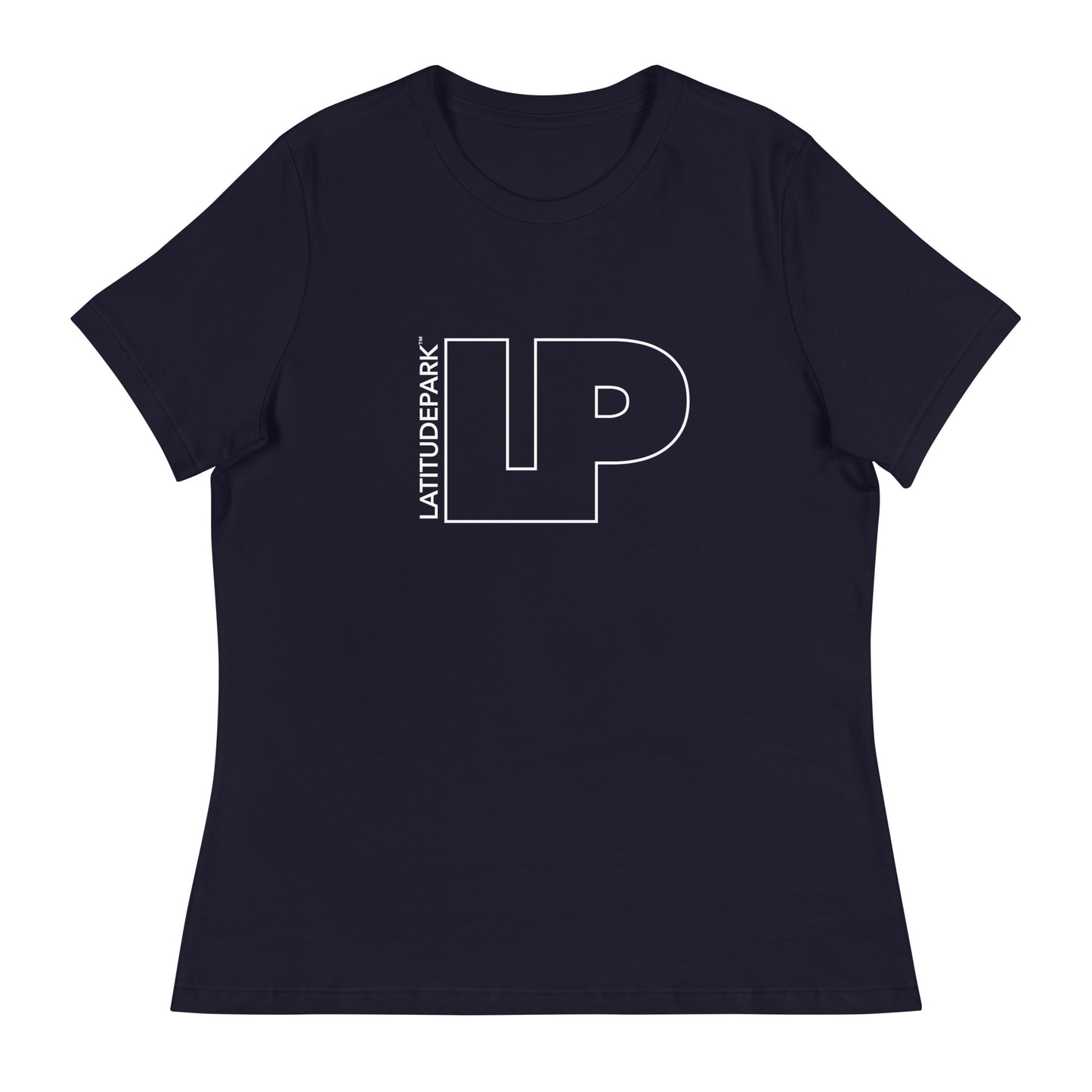 LP Outlines BLACK Women's Relaxed T-Shirt