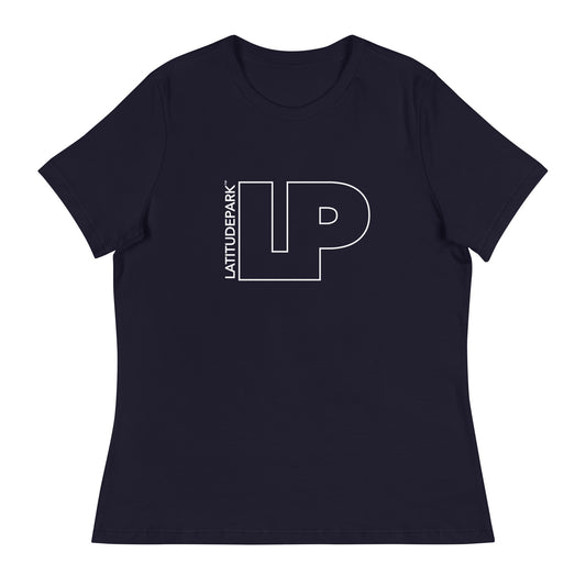 LP Outlines BLACK Women's Relaxed T-Shirt